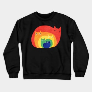 Rainbow cats Crewneck Sweatshirt